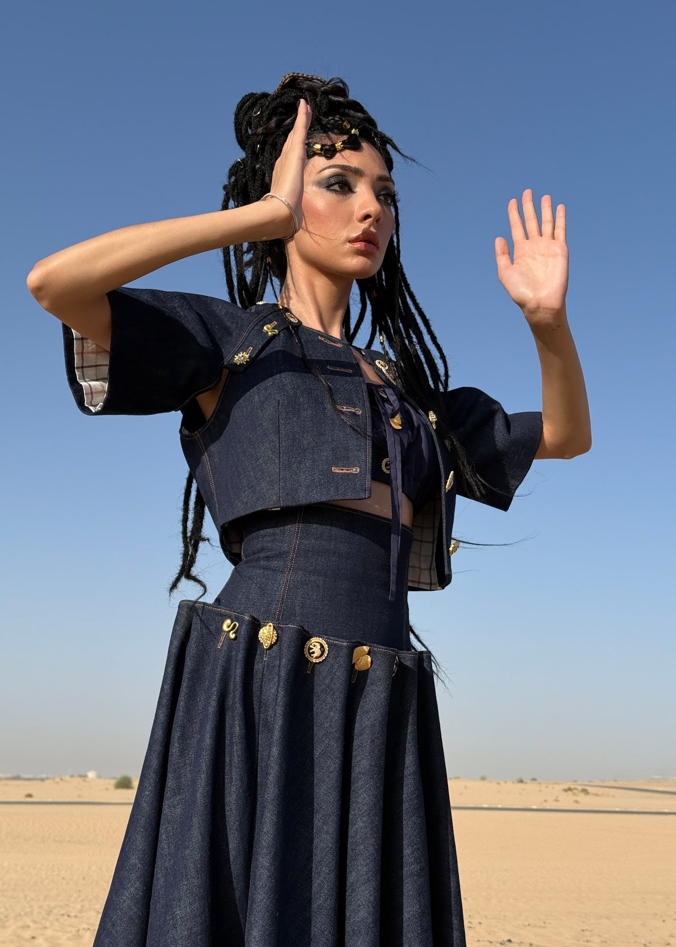 Sunset Indigo Jacket